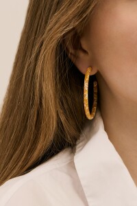 SASSTIE Ohrringe Hoop Honey
