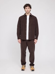 Mazine Herren Hose Corduroy Jogpants black coffee