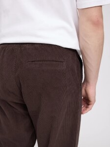 Mazine Herren Hose Corduroy Jogpants black coffee