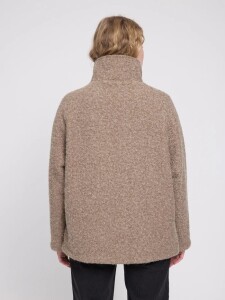 Mazine Damen Jacke Vegan Wool walnut