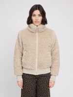 Mazine Damen Jacke Faux-Fur Blouson natural