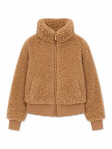Mazine Damen Jacke Faux-Fur Blouson fawn