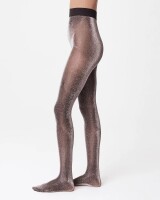 Swedish Stockings Damen Strumpfhose Tora Mauve/Silver
