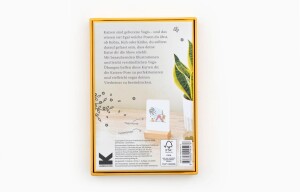 Laurence King Verlag Kartenset Yoga mit Katze