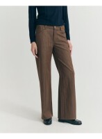 Thinking Mu Damen Hose Kettan Albin Stripes Brown
