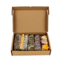Phoenix Import Smudge-Set Weißer Salbei und gemischte Kräuter 5 Stück