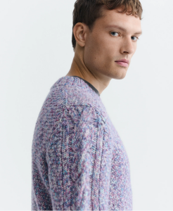 Thinking Mu Herren Pullover Julien Knitted Multicolor