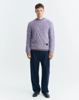 Thinking Mu Herren Pullover Julien Knitted Multicolor