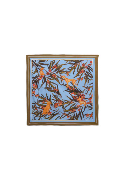 Armedangels Unisex Tuch New Woven Scarf W Wedgewood
