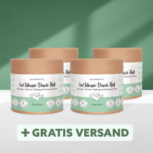 Puremetics Intensiv-Dusch-Fluff 3in1 Aloe Vera