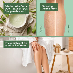 Puremetics Intensiv-Dusch-Fluff 3in1 Aloe Vera