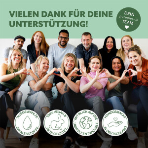 Puremetics Intensiv-Dusch-Fluff 3in1 Aloe Vera