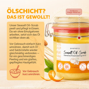 Puremetics Seasalt Oil-Scrub Tangerine