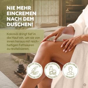 Puremetics Dusch-Fluff 3in1 Erdung: Rosmarin, Weihrauch & Tannennadeln