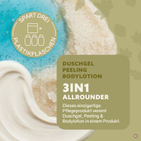 Puremetics Dusch-Fluff 3in1 Erdung: Rosmarin, Weihrauch & Tannennadeln