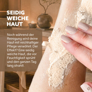 Puremetics Dusch-Fluff 3in1 Einklang: Herbstapfel, Veilchen & Zedernholz