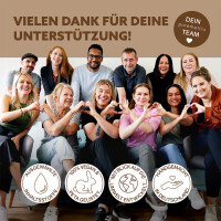 Puremetics Dusch-Fluff 3in1 Einklang: Herbstapfel, Veilchen & Zedernholz