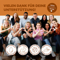 Puremetics Dusch-Fluff 3in1 Balance: Orange, Tonkabohne & Kaschmir