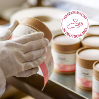 Puremetics Dusch-Fluff 3in1 Geborgenheit: Mandel, Sandelholz & Moschus