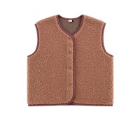 Alwero UNISEX Woll Weste TYB Rugy Tan