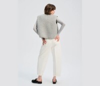 Alwero UNISEX Woll Weste TYB Silver