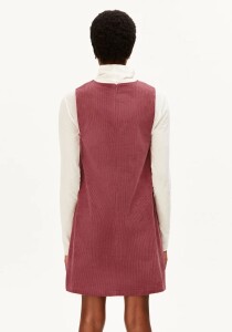 Armedangels Damen Kleid Corduroy Mini Dress velvet ember