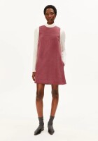 Armedangels Damen Kleid Corduroy Mini Dress velvet ember
