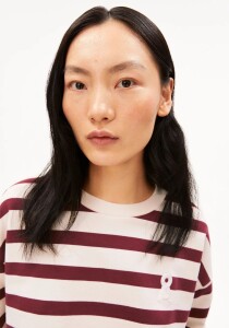 Armedangels Damen Pullover Frankaa Bold Iconic Å undyed-velvet red