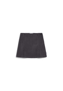 Armedangels Damen Rock Zalaiaa Corduroy dark steel