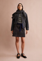 Armedangels Damen Rock Zalaiaa Corduroy dark steel