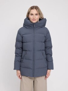 Mazine Damen Jacke Basic Mid Length Puffer Coat night flight