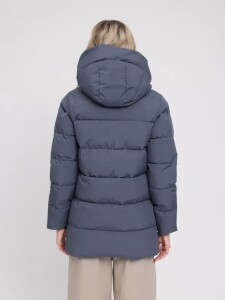 Mazine Damen Jacke Basic Mid Length Puffer Coat night flight