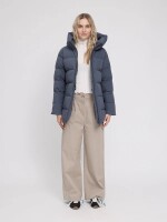 Mazine Damen Jacke Basic Mid Length Puffer Coat night flight