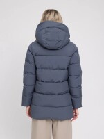 Mazine Damen Jacke Basic Mid Length Puffer Coat night flight