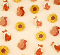 Coucou Suzette Pin Eichhörnchen