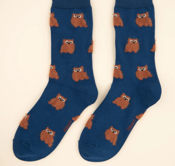 Coucou Suzette Unisex Socken Eule