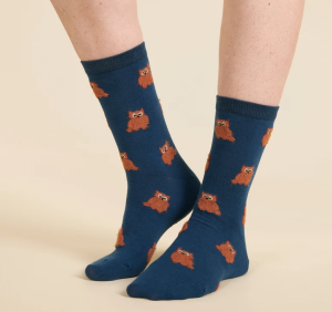 Coucou Suzette Unisex Socken Eule