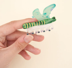 Coucou Suzette Haarklammer Green Dragonfly