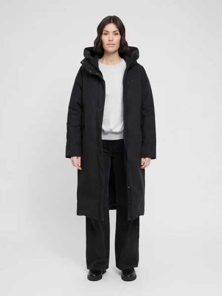 Mazine Damen Jacke Functional Padded Long Coat black