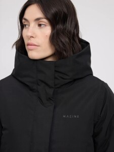 Mazine Damen Jacke Functional Padded Long Coat black