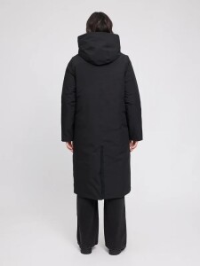 Mazine Damen Jacke Functional Padded Long Coat black