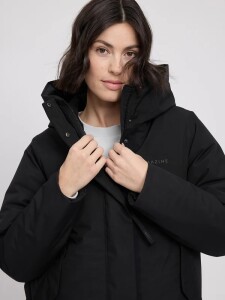 Mazine Damen Jacke Functional Padded Long Coat black