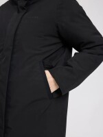 Mazine Damen Jacke Functional Padded Long Coat black