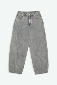 Kings of indigo Damen Jeans Leila Grey Well Mid Marble