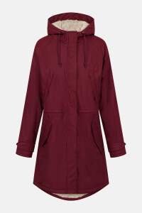 Derbe Damen Jacke Tildaholm Rhubarb Rot Bordeaux gefüttert