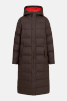 Derbe Damen Wintermantel Interholm Braun Rot Puffer