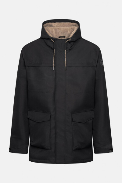Derbe Herren Regenjacke Phoebholm Dog jet black/cobblestone