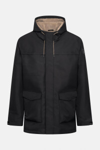 Derbe Herren Regenjacke Phoebholm Dog jet black/cobblestone