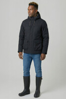 Derbe Herren Regenjacke Phoebholm Dog jet black/cobblestone
