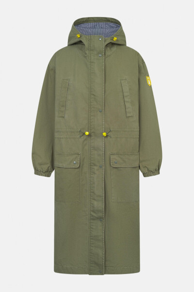 Derbe Damen Jacke Milby Parka Olive/Navy